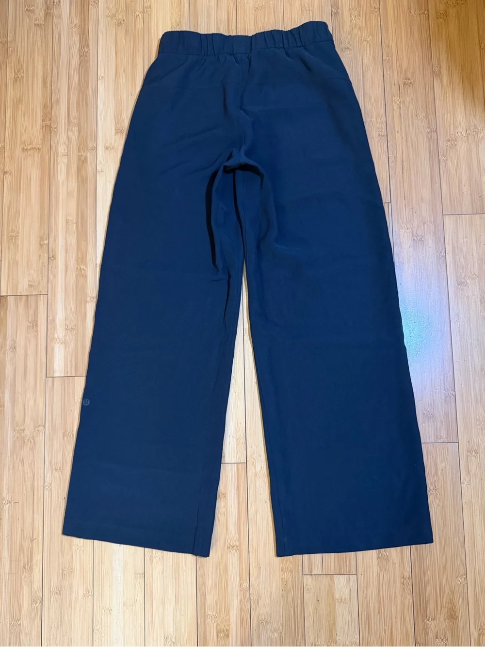 lululemon athletica Black Wide-Leg Drawstring Pants